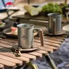 Batterie de cuisine de camping durable en acier inoxydable NATUREHIKE
